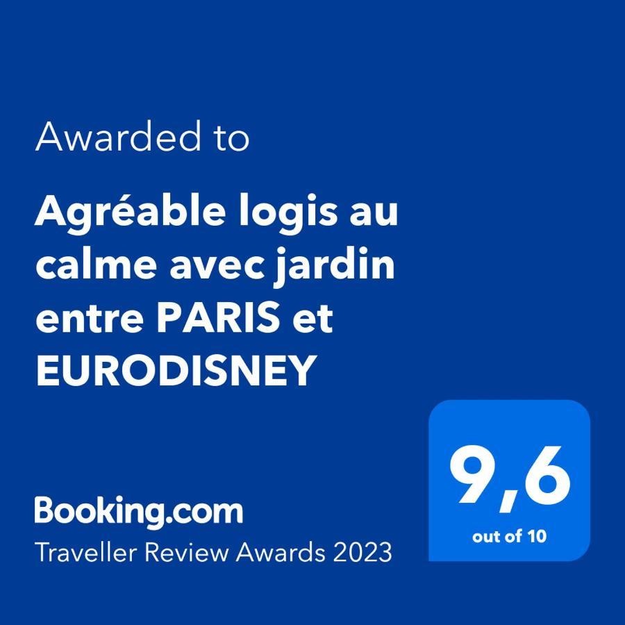 Agreable Logis Au Calme Avec Jardin Entre Paris Et Eurodisney Rosny-sous-Bois Exterior foto